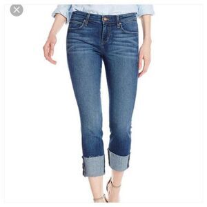 Joes Jeans High Rise Cuffed Capri Denim Jeans - Women’s 28